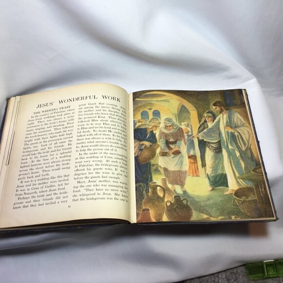 The Illustrated Bible Story Book Old Testament Illustrator Milo Winter 1928 HC - Picture 14 of 16